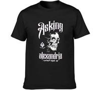 SOWGGW Asking Alexandria I Wont Give T Shirt Manches Courtes(Small)