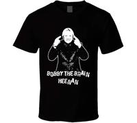 SOWGGW Bobby The Brain Heenan Legends of Wrestling Retro T Shirt Manches Courtes(XX-Large)