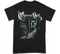 SOWGGW Cypress Hill 'Temple of Boom' (Black) T-Shirt Black Manches Courtes(3X-Large)