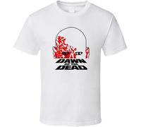 SOWGGW Dawn of The Dead Movie Romero Zombie Cult Logo t-Shirt Men's Manches Courtes(Small)