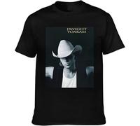SOWGGW Dwight Yoakam Men's Novelty Round Neck Cotton Short Sleeve T-Shirt Manches Courtes(Medium)