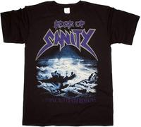 SOWGGW Edge of Sanity Nothing But Death Remains Death Metal T-Shirt Black Manches Courtes(Small)