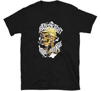 SOWGGW Fear and Loathing in Las Vegas T-Shirt, Fear and Loathing Trippy Shirt Black Manches Courtes(Large)