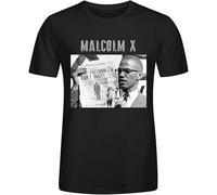 SOWGGW FGEXYZ Design Malcolm x Quotes Man T Shirts Cotton Round Collar Black Manches Courtes(XX-Large)