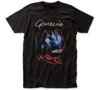 SOWGGW Genesis Abacab 1981 T-Shirt Black VTG Cotton Black Manches Courtes(3X-Large)