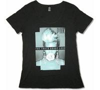 SOWGGW HAODI P!NK 91925 Plain White t Shirt für Mdchen und Junioren, mit U-Ausschnitt, 100% Baumwolle, Rosa, Farbe19, L Manches Courtes(Small)