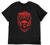 SOWGGW Hatebreed T-Shirt Krone Men's T Shirt Black Manches Courtes(Large)