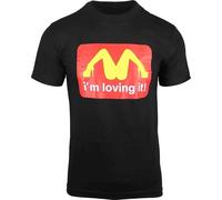 SOWGGW I'm Loving It! Mens T Shirt Black Manches Courtes(XX-Large)