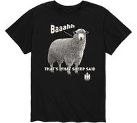 SOWGGW International Harvester - That's What Sheep Said - Men's Short Sleeve Graphic T-Shirt Manches Courtes(3X-Large)