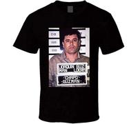 SOWGGW JFtees Joaquin El Chapo Guzman Mugshot Cool Cartel Leader T Shirt Black Manches Courtes(Small)