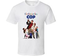 SOWGGW Kindergarten Cop 90's Schwarznegger Movie T Shirt Manches Courtes(XX-Large)
