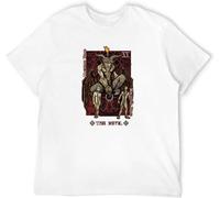 SOWGGW Machine Head The Devil Card T Shirt New Band Merch Manches Courtes(Large)