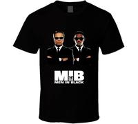 SOWGGW Men in Black MIB Will Smith Retro 90's Comedy Movie T Shirt Manches Courtes(Large)