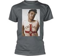 SOWGGW Men's Morrissey Glamorous Glue Portrait T-Shirt Grey Manches Courtes(Medium)