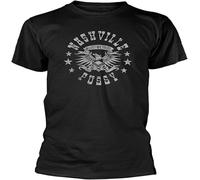 SOWGGW Men's Nashville Pussy Cry 'in Lust We Trust ' (Black) T-Shirt Manches Courtes(Medium)