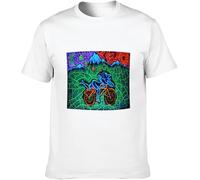 SOWGGW Men's T-Shirts Bicycle Day Bike Trip LSD Acid Dr Albert Hofmann Acid Party Dtg2 White Manches Courtes(X-Large)