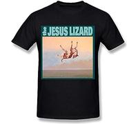 SOWGGW Men's The Jesus Lizard T Shirt Black Manches Courtes(Large)