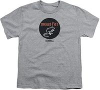 SOWGGW Parks and Rec Mouse Rat Circle Unisex Youth T Shirt for Boys and Girls Manches Courtes(3X-Large)