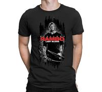 SOWGGW Rambo Last Blood T Shirt Adventure Hero Rambo V Blood Legend Comes Home Manches Courtes(Small)