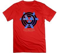 SOWGGW SAVIS 100% Cotton Man's Chvrches The Bones of What You Believe T Shirt Manches Courtes(Small)