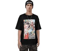 SOWGGW That Time I got Reincarnated as a Slime Men's Cool Combed Cotton Short Sleeve T-Shirt Manches Courtes(XX-Large)