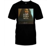 SOWGGW The God Who Sees Nicole C. Mullen t Shirt DMN Black Manches Courtes(Small)