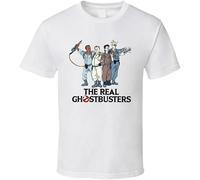 SOWGGW The Real Ghostbuster's 80's Retro Cartoon T Shirt Manches Courtes(3X-Large)