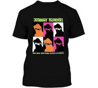 SOWGGW Vintage Johnny Thunders Too Much Junkie Business 68 T Shirt Hoodie (1) Black Manches Courtes(Small)