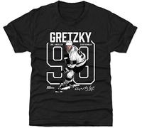 SOWGGW Wayne Gretzky Kids Shirt - Wayne Gretzky Number Outline Manches Courtes(Medium)