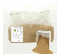 SOWOOD Sciure de Bois de hêtre 10 litres pour Fumage -10 litres - granulométrie 0.35 à 0.9 mm - 100% Naturelle et Issue de forêts françaises - Saveur Douce, Finesse inégalée