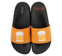 soxo Bière Claquette Hommes Piscine Tongs Homme Plage Claquettes Flip Flop 44-45 Bière