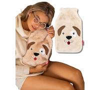 soxo Bouillotte Eau Chaude Cadeau Pour Bebe Peluche Bouillote Anti Colique Enfant Bouillotes Chien
