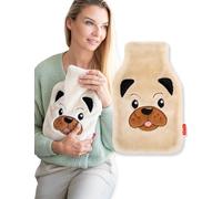 soxo Bouillotte Peluche Eau Chaude Hot Water Bottle Chat & Chien