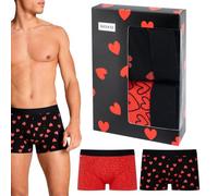 soxo Cadeau Saint Valentin - Boxer Homme Coton - Coffret Calecon M-XL