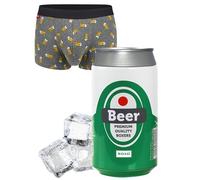 soxo Canette Calecon Homme Boxer Cadeaux Hommes Coton Cadeau Slip Original Gadget L Beer
