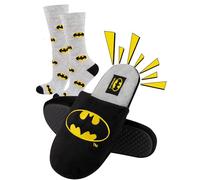 soxo DC Comics Batman Pantoufles Homme & Chaussettes - Chaussons Ete 41-46