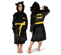 soxo DC Comics Batman Peignoir De Bain Enfant Cadeau Fille Robe Garçon Chambre Peignoirs 146-152 Batman