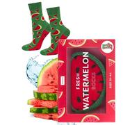 soxo Drapeau LGBT Chaussettes Femme Drole Cadeau Homme Fantaisie Chaussette Cadeaux 36-40 Pastèque