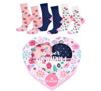 soxo Grand mère Chaussettes Femme Idee Cadeau Femme Drole Coton Cadeaux Haute Chaussette 35-40 Grandma Heart 3 Paires