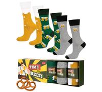 soxo Sport Chaussettes Homme Fantaisie Cadeau Drole Chaussette Cadeaux Hommes Cadeau Idee 40-45 Beer 3 Paires