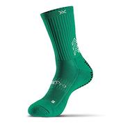 SOXPro Classic - Chaussettes antidérapantes - Flèches GRIP en silicone - Coupe-vent - Respirant - Stabilité et contrôle - Running. Football. Cyclisme et Tennis -