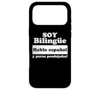 Soy Bilingue Hablo Espanol y puras pendejadas Coque pour iPhone 17 Pro Max