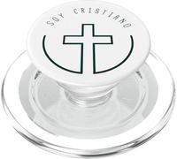 Soy Cristiano, Protestante, Católico, Seguidor de Cristo PopSockets PopGrip pour MagSafe
