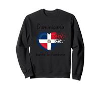 Soy Dominicana Hasta La Tambora Drapeau République Dominicaine Sweatshirt