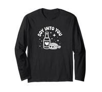 Soy Into You Funny Sushi Lover Design Cute Food Pun for All Manche Longue