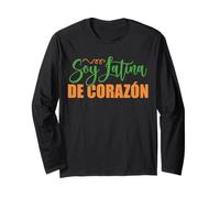 Soy Latina De Corazon Manche Longue
