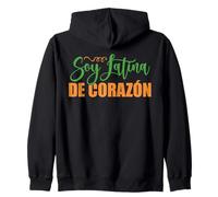 Soy Latina De Corazon Sweat à Capuche