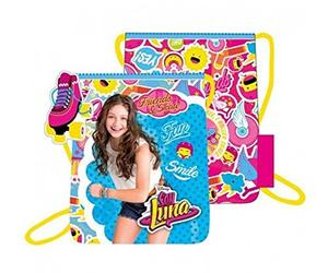 Soy Luna, Sac bandoulière Bleu Bolsito Con Cordones de Soy Luna
