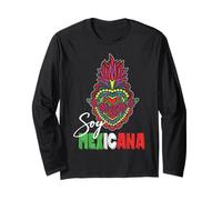 Soy Mexicana De Corazón Mexican Girl Chingona Cabrona Mexico Manche Longue