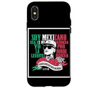 Soy Mexicano ESA ES mi Bandera Mexicans Rapper Lefty SM Coque pour iPhone X/XS
